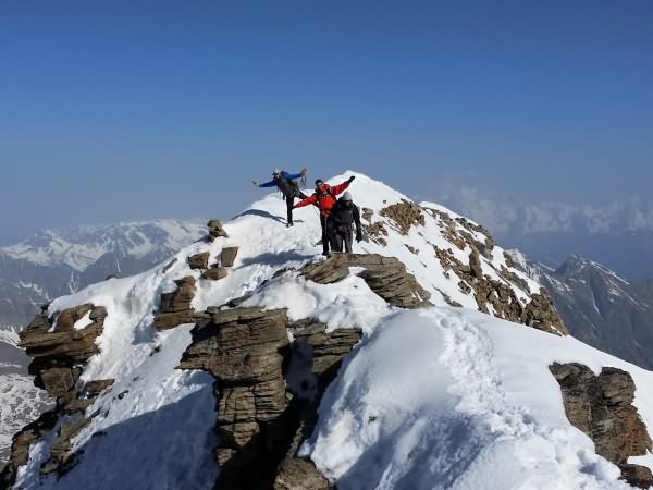 Alpinisme avec Pierre Pisano Guide de haute montagne Alta-Via