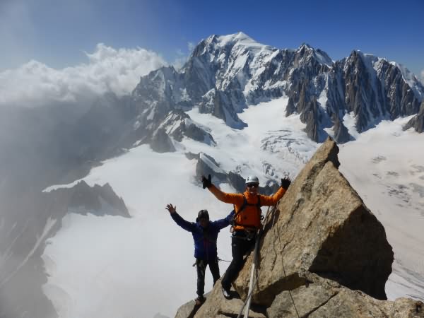 Escalade avec Pierre Pisano Guide de haute montagne Alta-Via