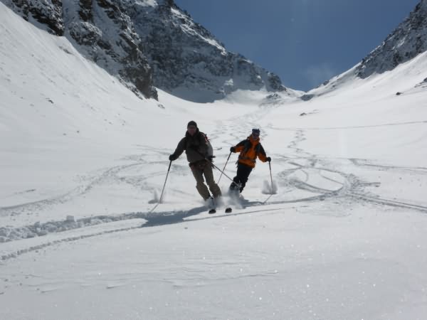 Ski avec Pierre Pisano Guide de haute montagne Alta-Via