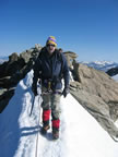 Traversée des Dômes de Miage : Aiguille de la Bèrangère