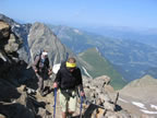 Montée au refuge de Tête Rousse