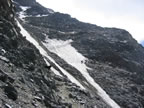 Montée au refuge du Gouter : le couloir