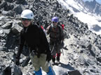 Montée au refuge du Gouter