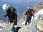 Montée au refuge du Gouter