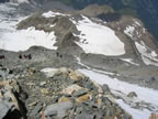 Montée au refuge du Gouter