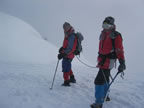Mont Blanc arête des Bosses