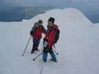 Descente du Dôme du Gouter