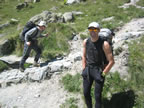 Montée au refuge Mezzalama, val d'Ayas