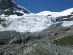 Glacier di Verra en montant à Lambronecca
