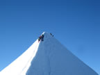 Arete nord du Castor