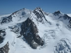 Mont Rose depuis le Lyskamm occidental