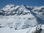 Pic du Tenneverge et pointe des Rosses depuis le Bel Oiseau