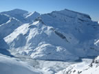 Buet, Cheval Blanc et pointe de la Finive depuis le Bel Oiseau