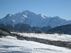 Mont Blanc depuis le Cheval Blanc, 2830 m