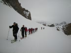 Raids dans les Ecrins : Casse deserte - refuge du Promontoire