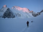 Raids dans les Ecrins : dome des Ecrins