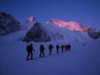 Raids dans les Ecrins : dome des Ecrins