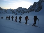 Raids dans les Ecrins : dome des Ecrins