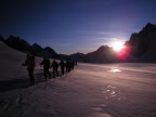Raids dans les Ecrins : dome des Ecrins