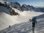 Raids dans les Ecrins : dome des Ecrins