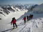 Raids dans les Ecrins : dome des Ecrins