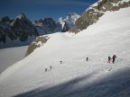 Raids dans les Ercins : glacier des Agneaux, refuge Adele Planchard