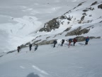 Raids dans les Ercins : glacier des Agneaux, refuge Adele Planchard