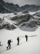Raids dans les Ercins : glacier des Agneaux, refuge Adele Planchard