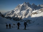 Raids dans les Ercins : col du glacier Blanc