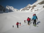 Raids dans les Ercins : col du glacier Blanc