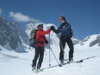 Raids dans les Ercins : col du glacier Blanc