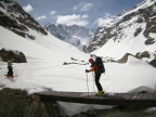 Raids dans les Ecrins : traversée du col du Pavé
