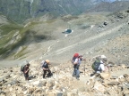 Montée au col Rosset