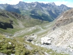 Versant Valsavarenche du Col Loson