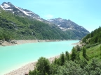 Tête de Valpelline depuis le refuge Aosta