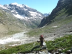 Tête de Valpelline depuis le refuge Aosta