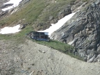 Tête de Valpelline depuis le refuge Aosta