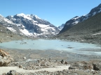 Tête de Valpelline depuis le refuge Aosta