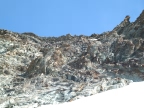 Tête de Valpelline depuis le refuge Aosta