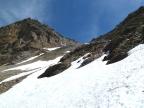 Tête de Valpelline depuis le refuge Aosta