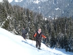 ski de rando initiation dans les Aravis autour de la Giettaz