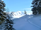 ski de rando initiation dans les Aravis autour de la Giettaz
