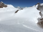 Col du Lys depuis la pyramide Vincent