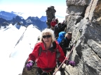 photo de l'ascension d'un 4000 facile, le Grand Paradis