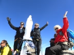 photo de l'ascension d'un 4000 facile, le Grand Paradis