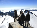 photo de l'ascension d'un 4000 facile, le Grand Paradis
