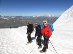 photo de l'ascension d'un 4000 facile, le Grand Paradis