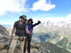 Montée à Mischabelhüttte