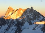 Grands Jorasses - Arêtes de Rochefort - Dent du Géant