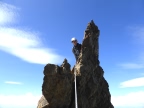 escalade de l'arête Sigismondi à la cima Argentera